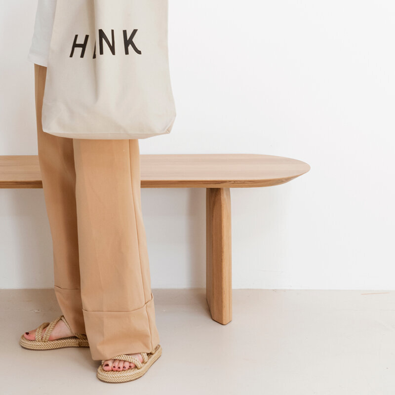Design Dining Bench | Slot bench Walnut naturel lacquer | Walnut naturel lacquer | Studio HENK | 