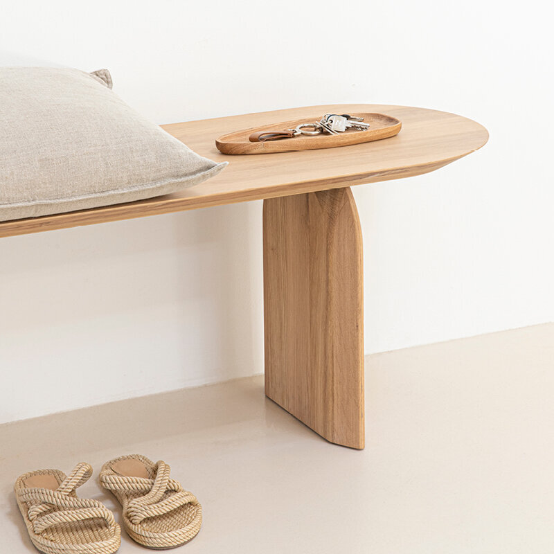 Design Dining Bench | Slot bench Walnut naturel lacquer | Walnut naturel lacquer | Studio HENK | 