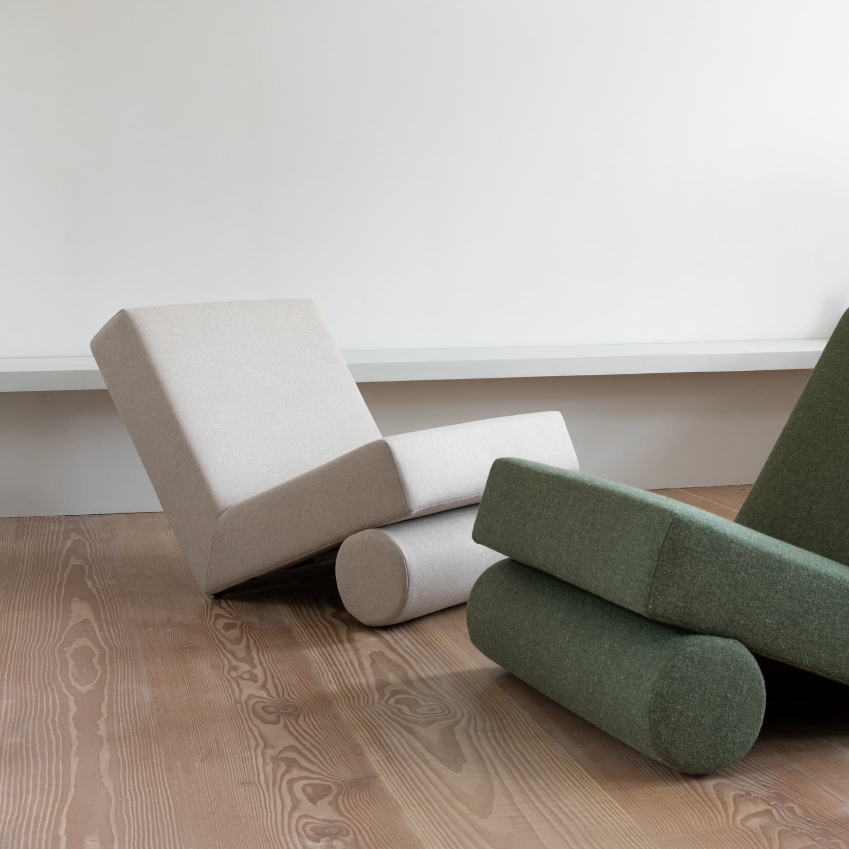 Design modern sofa | Lean lounge Chair 1 hallingdal65 350 | Studio HENK | 
