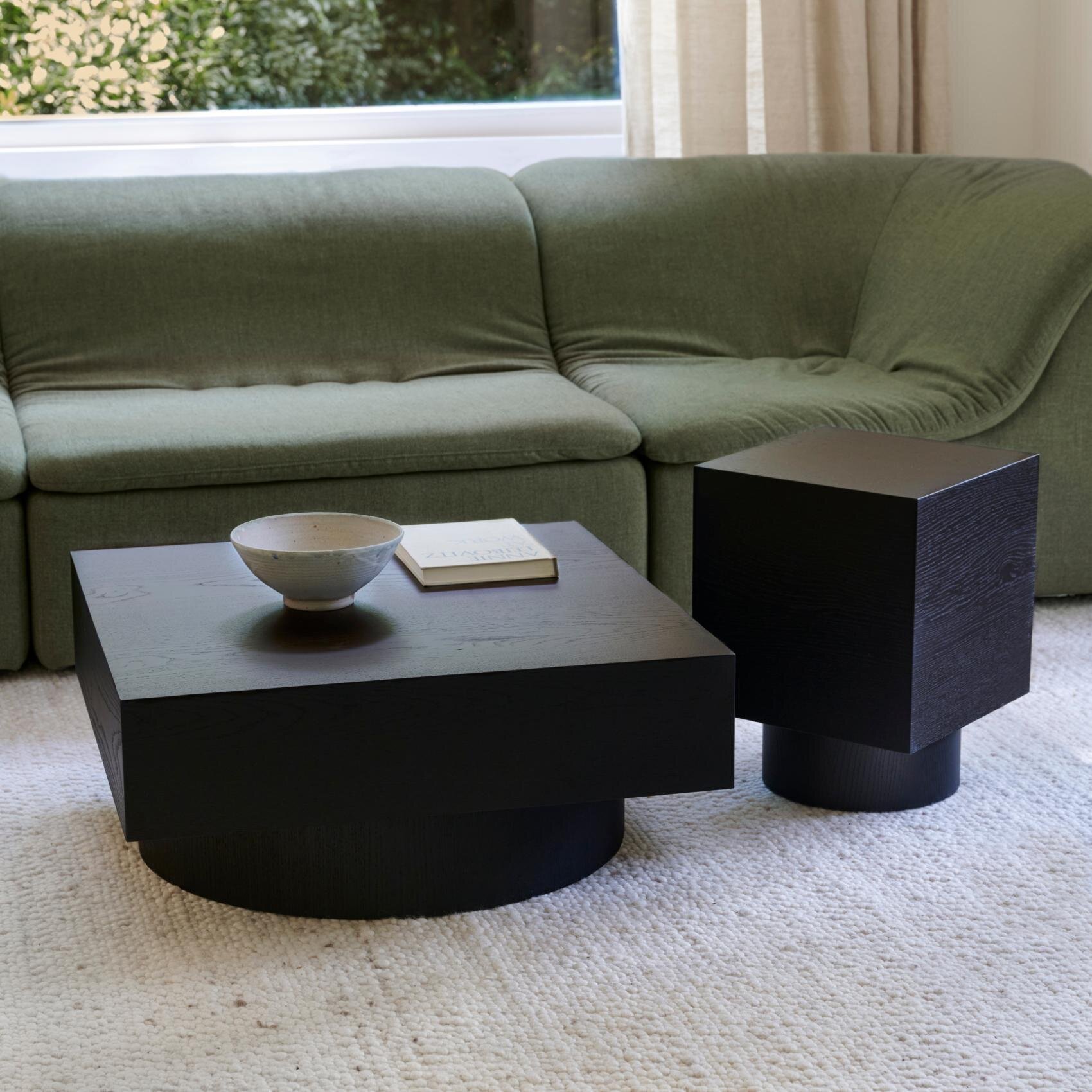 Design Coffee Table | Display coffee table 75 Oak black stain | Oak black stain | Studio HENK | 