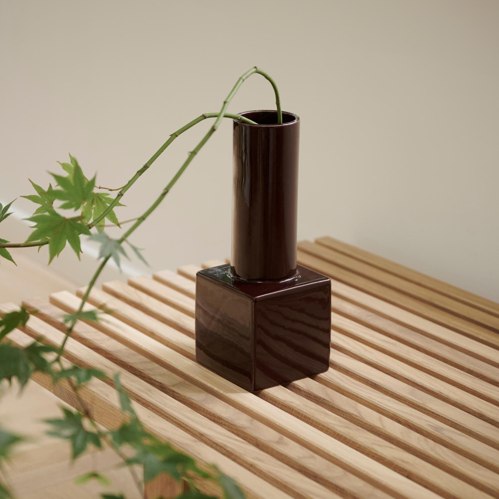 Design vase Display Vase Butter yellow | Studio HENK | 