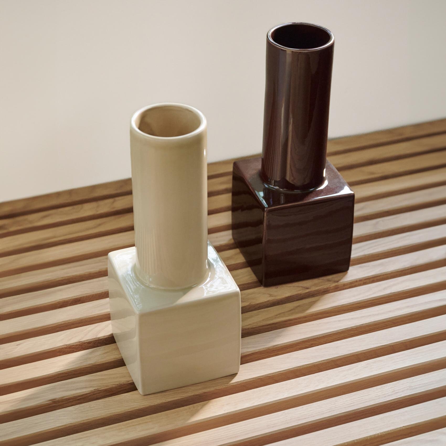 Design vase Display Vase Butter yellow | Studio HENK | 
