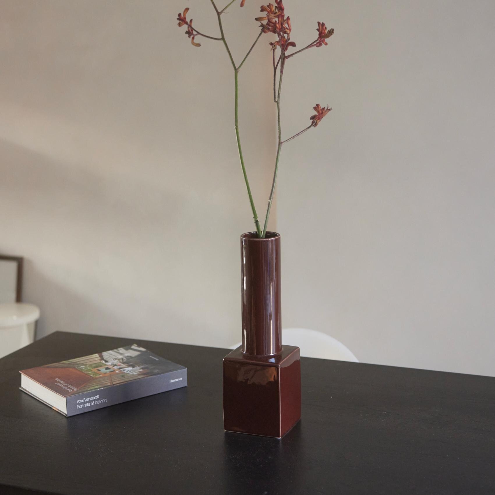Design vase Display Vase Butter yellow | Studio HENK | 