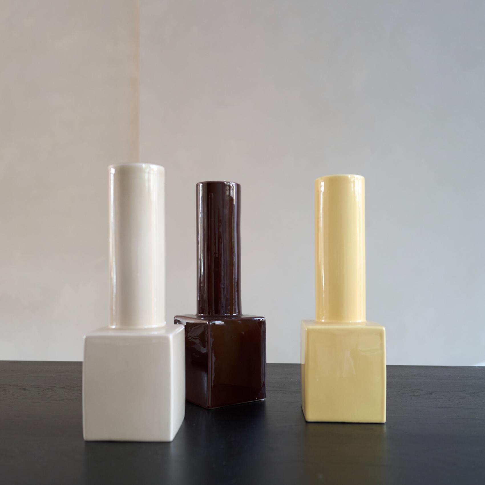 Design vase Display Vase Butter yellow | Studio HENK | 