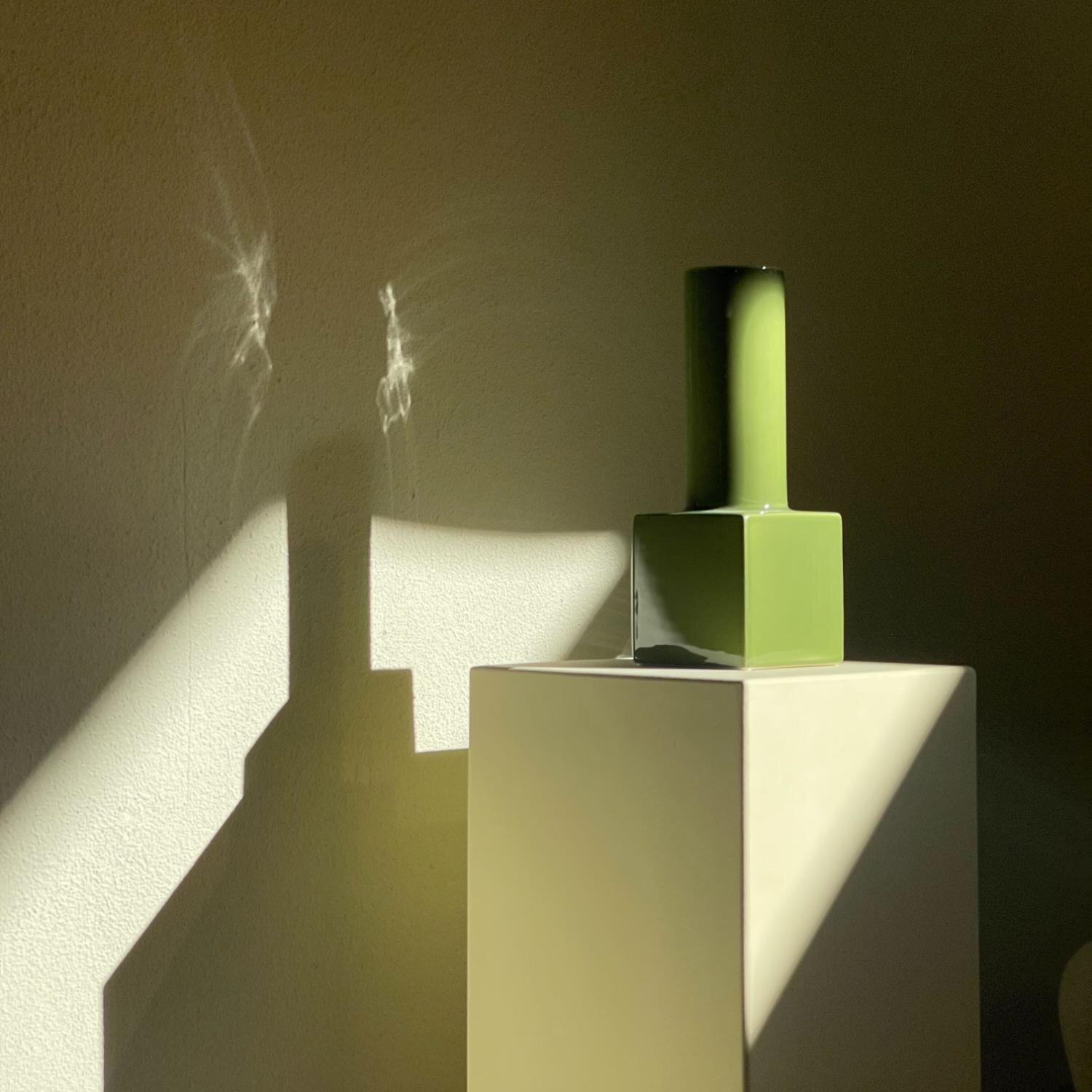 Design vase Display Vase Butter yellow | Studio HENK | 