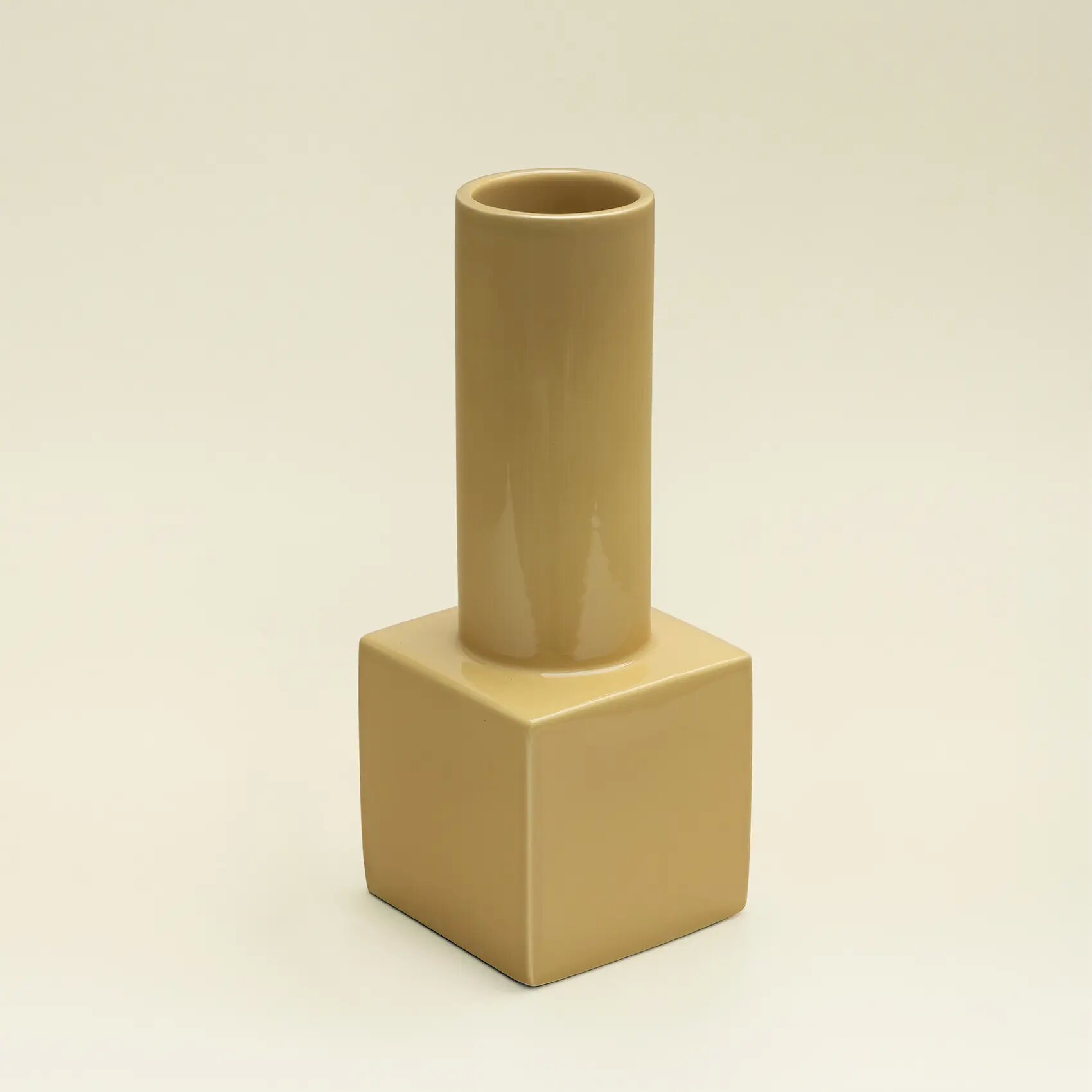 Design vase Display Vase Butter yellow | Studio HENK | 