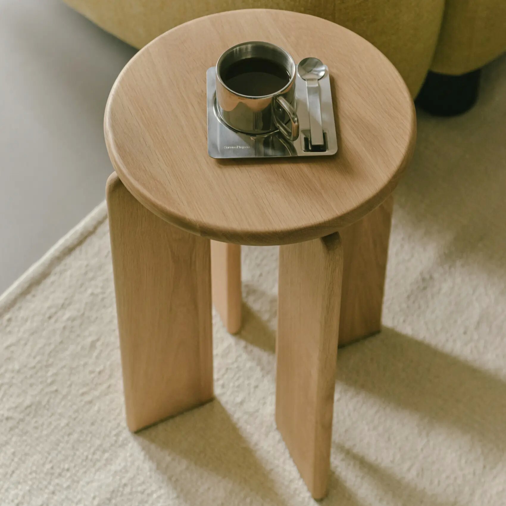 Design Coffee Table | Soft Coffee Table 32 Oak green lacquer | Oak green lacquer | Studio HENK | 