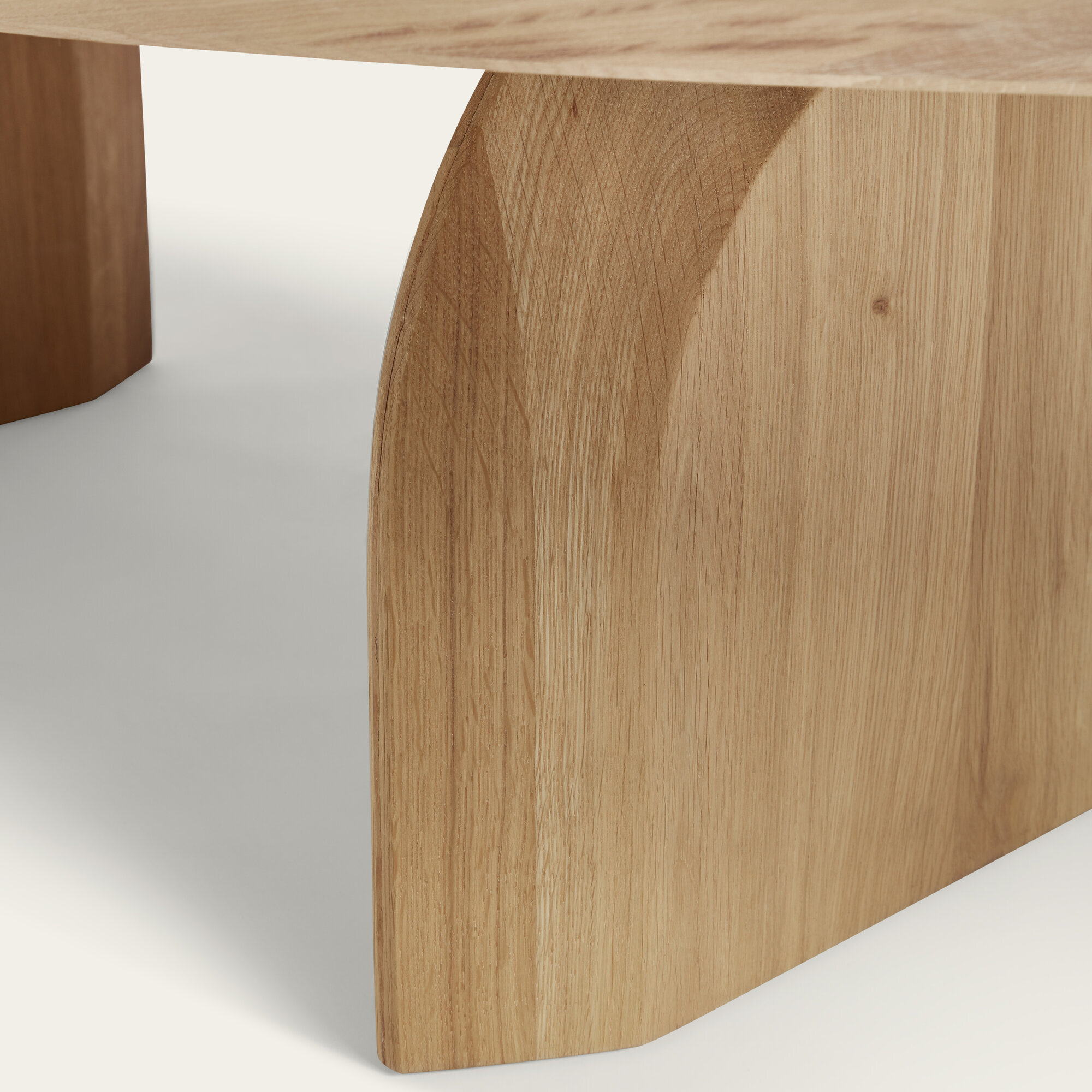 Design Coffee Table | Slot Coffee Table Oak hardwax oil natural light 3041 | Oak hardwax oil natural light 3041 | Studio HENK | 