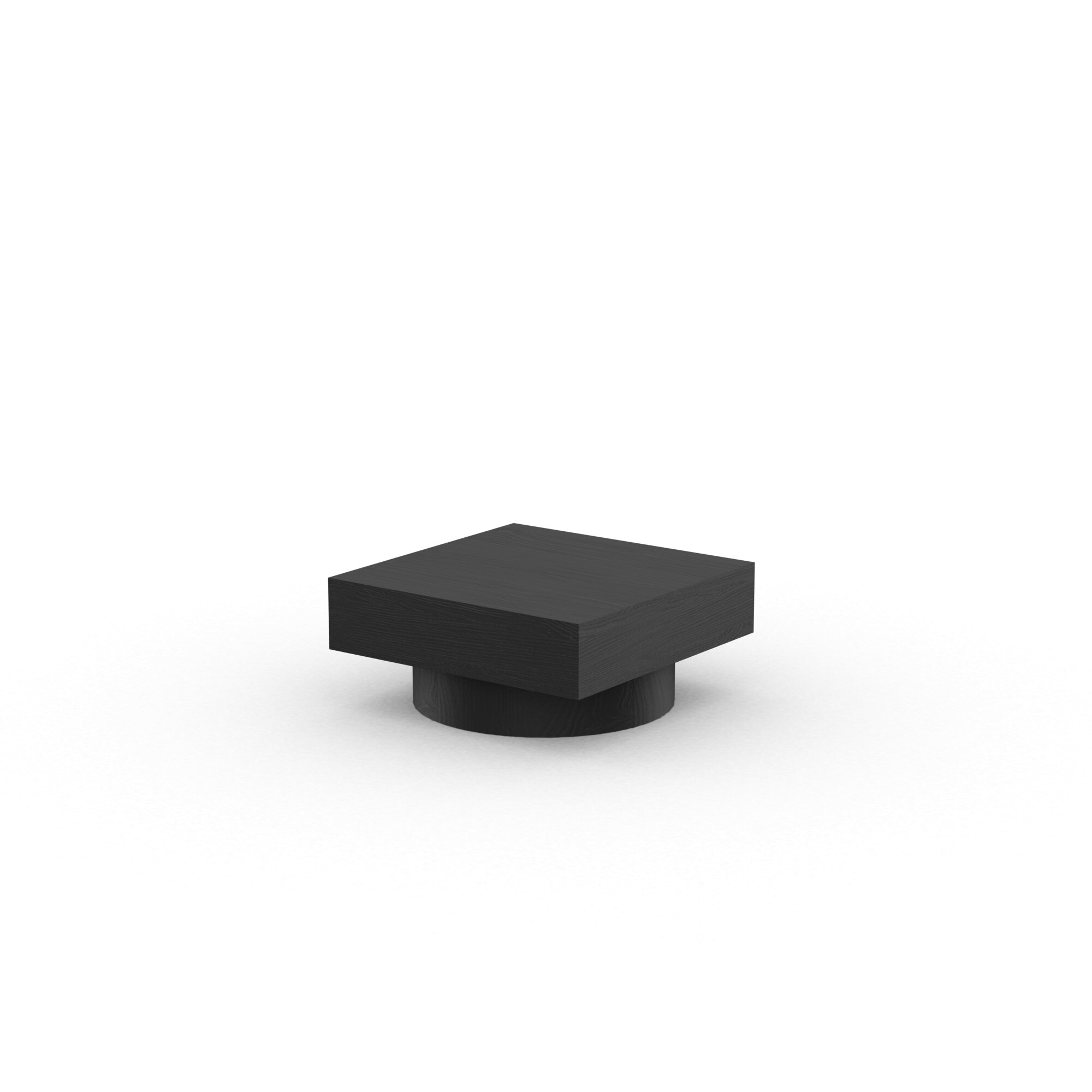 Design Coffee Table | Display coffee table 75 Oak black stain | Oak black stain | Studio HENK | 