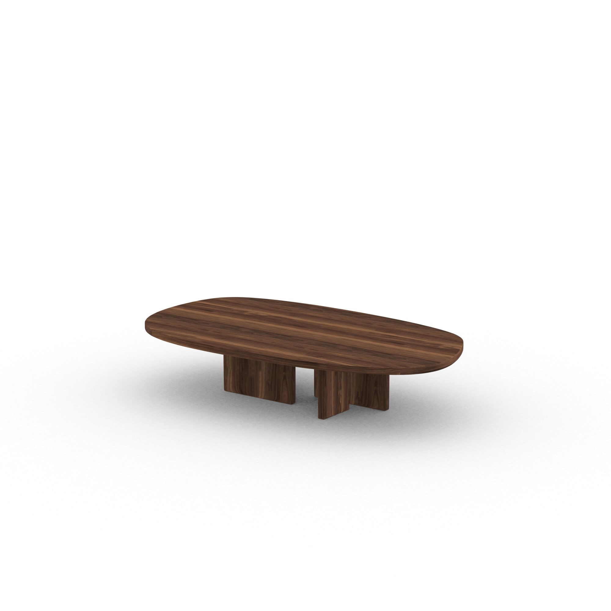 Design Coffee Table | Federico Coffee Table Walnut naturel lacquer | Walnut naturel lacquer | Studio HENK | 