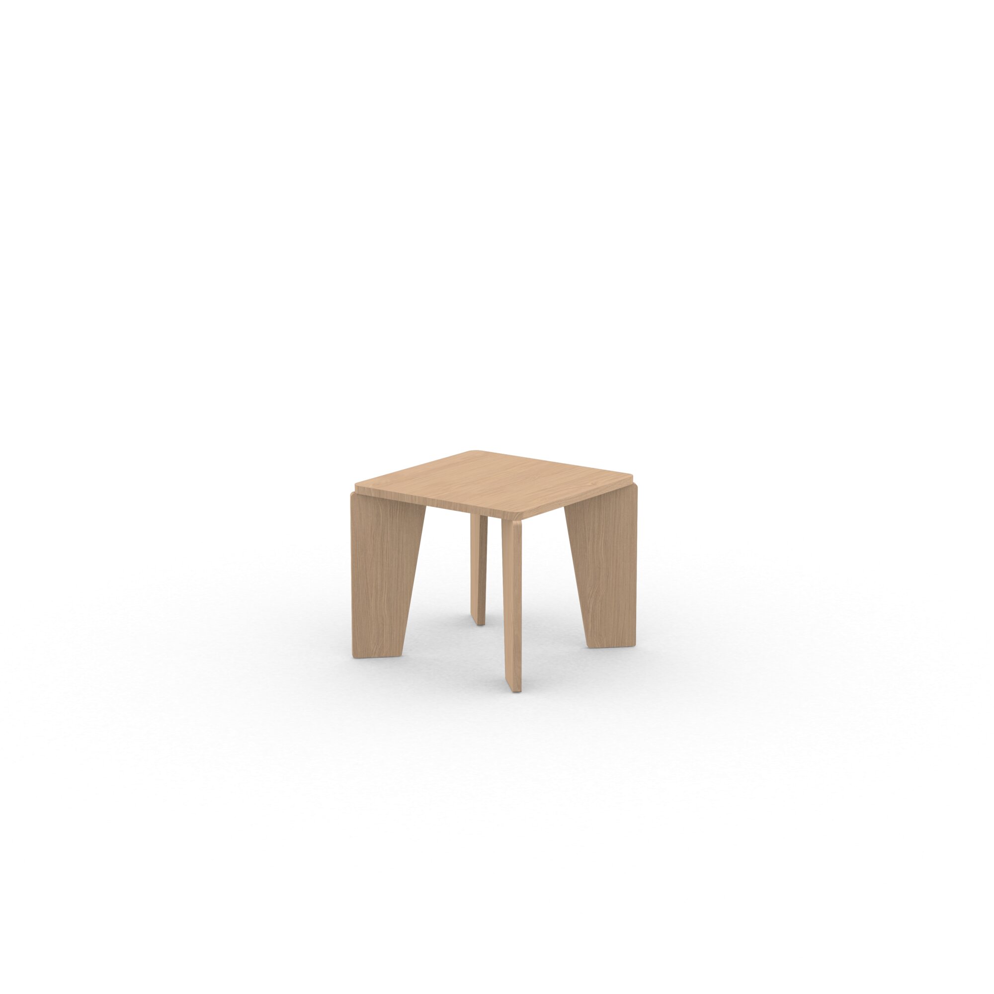 Design Coffee Table | Taper Coffee Table 50 Oak hardwax oil natural light 3041 | Oak hardwax oil natural light 3041 | Studio HENK | 