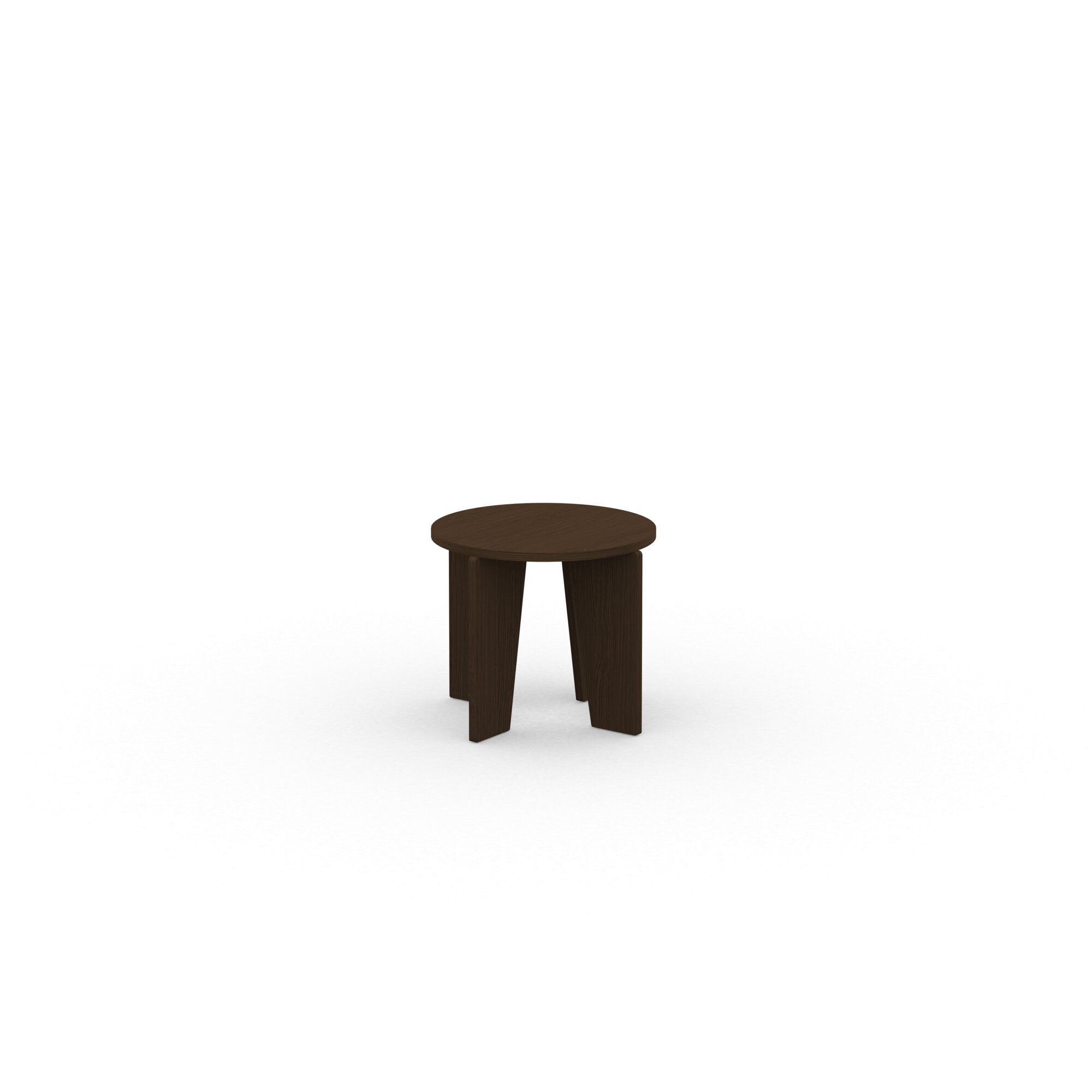 Design Coffee Table | Taper Coffee Table 50 Oak dark brown stain 3063 | Oak dark brown stain 3063 | Studio HENK | 