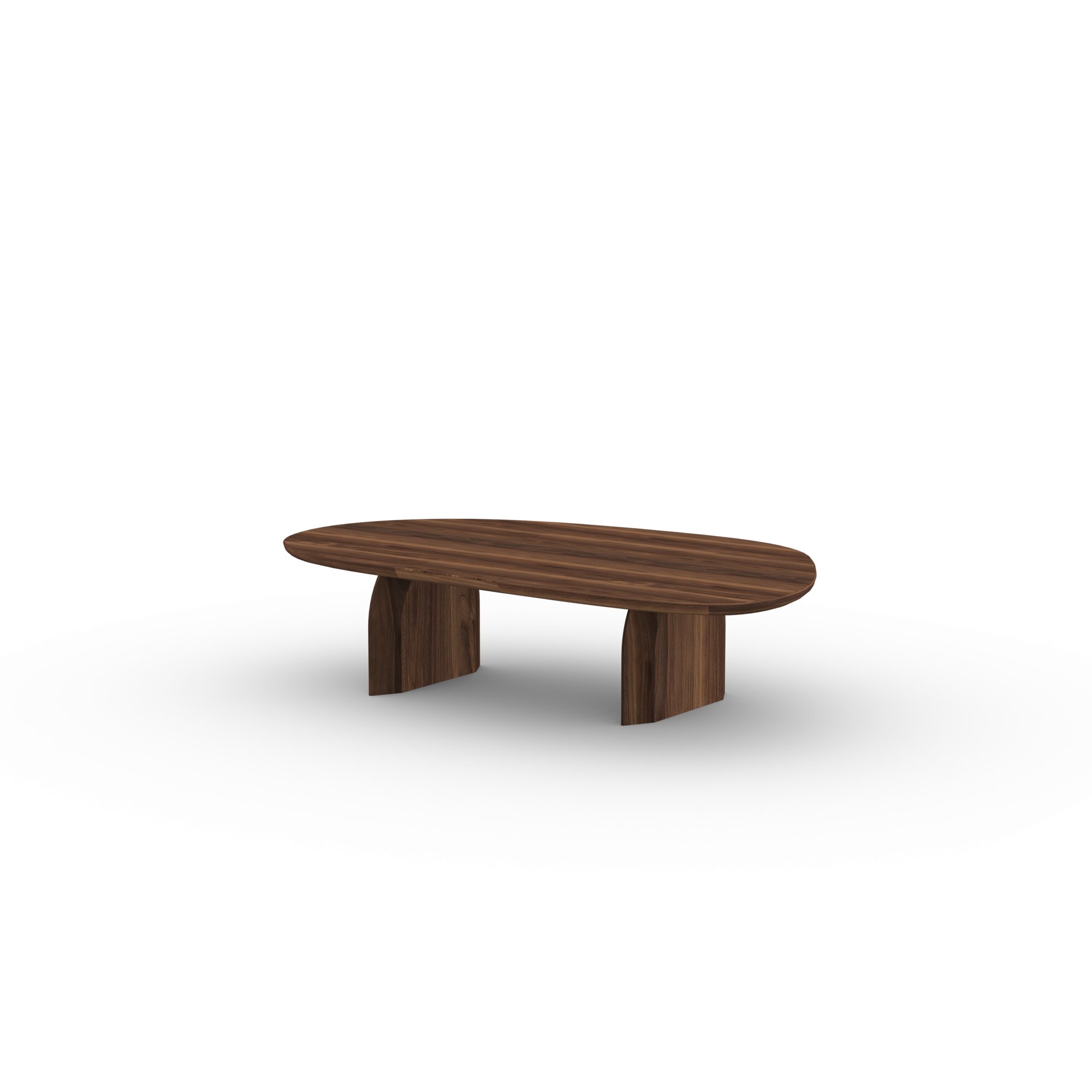 Design Coffee Table | Slot Coffee Table Walnut naturel lacquer | Walnut naturel lacquer | Studio HENK | 