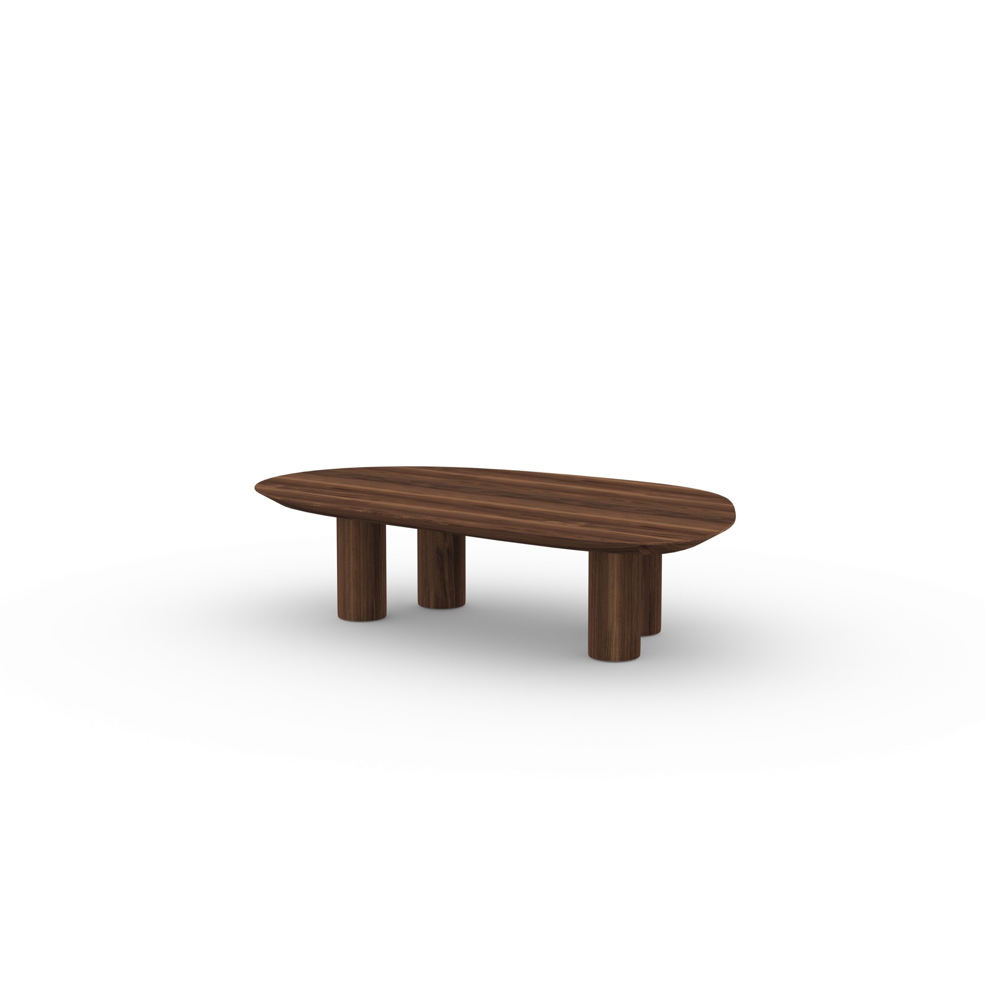 Design Coffee Table | Blob Coffee Table Walnut naturel lacquer | Walnut naturel lacquer | Studio HENK | 