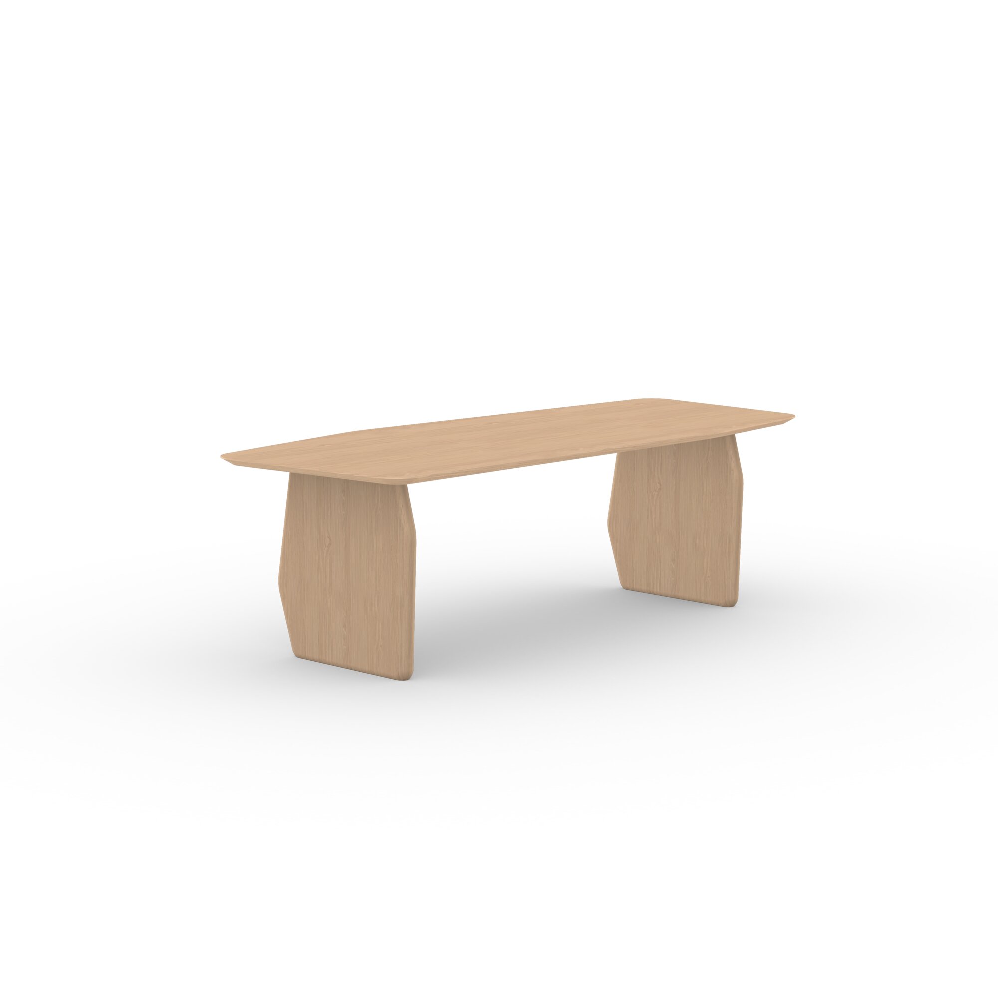  Design dining table | Slant Oak hardwax oil natural light | Oak hardwax oil natural light | Studio HENK | 