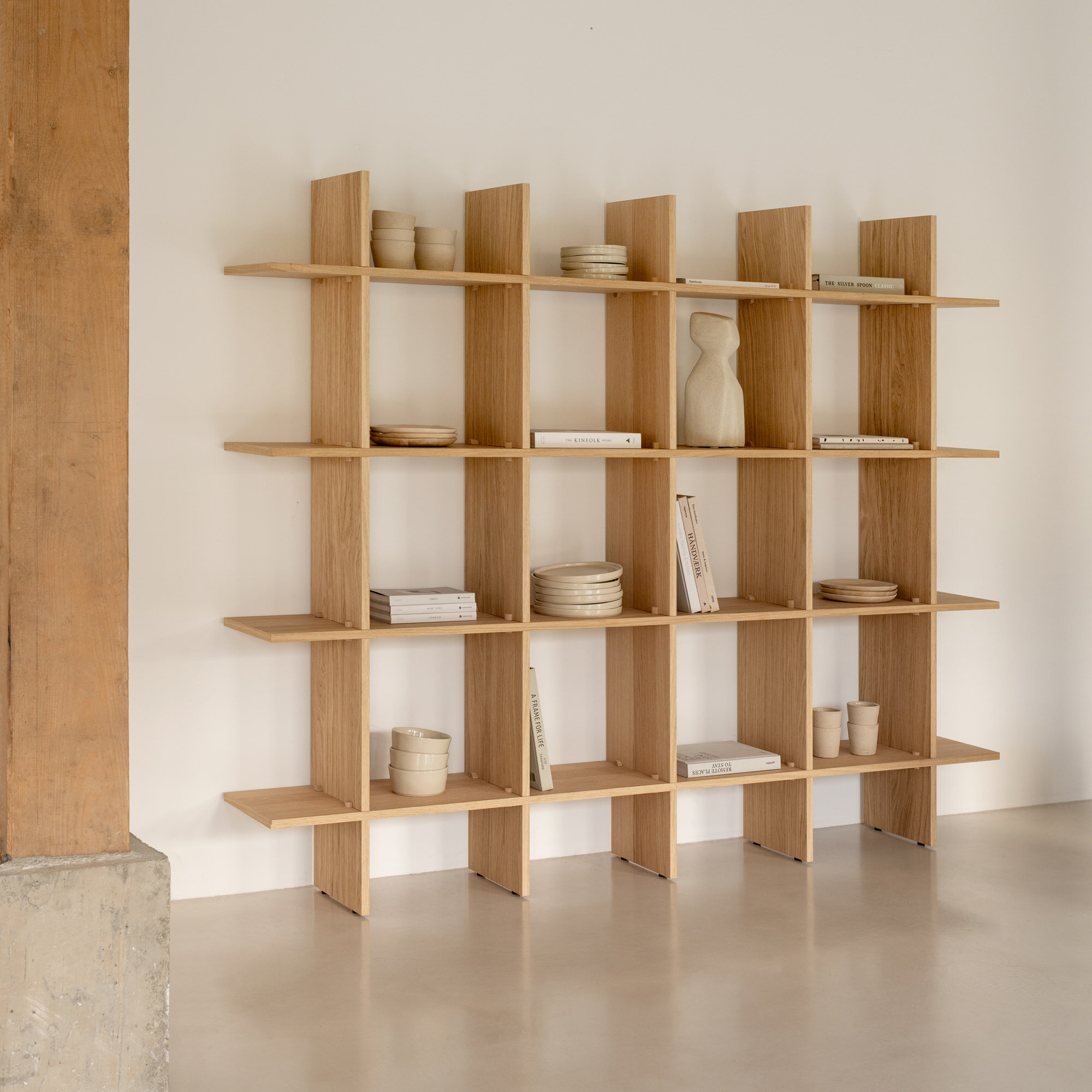 Designer cabinet | Column Cabinet 54 Oak natural light | Studio HENK | 