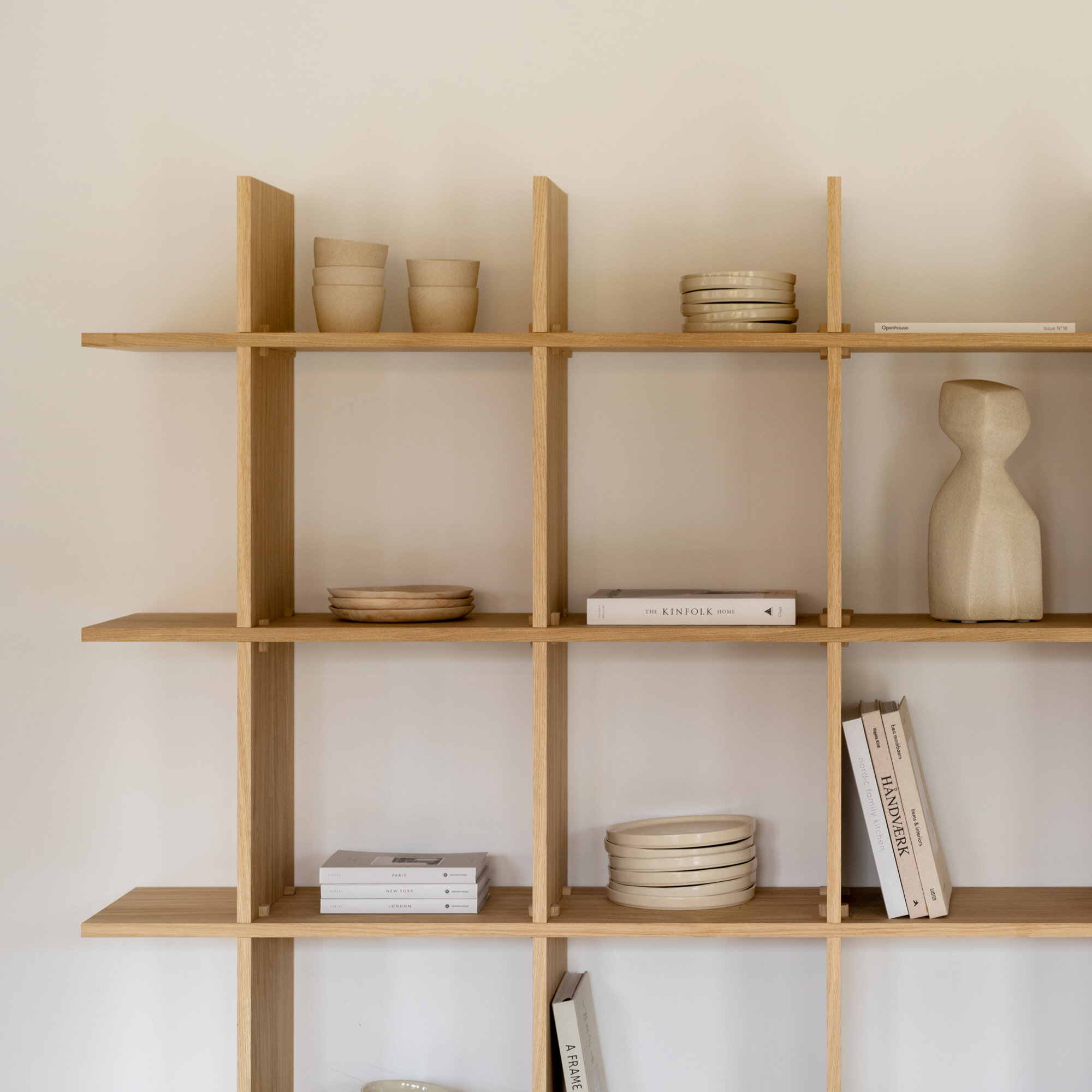 Designer cabinet | Column Cabinet 65 Oak natural light | Studio HENK | 