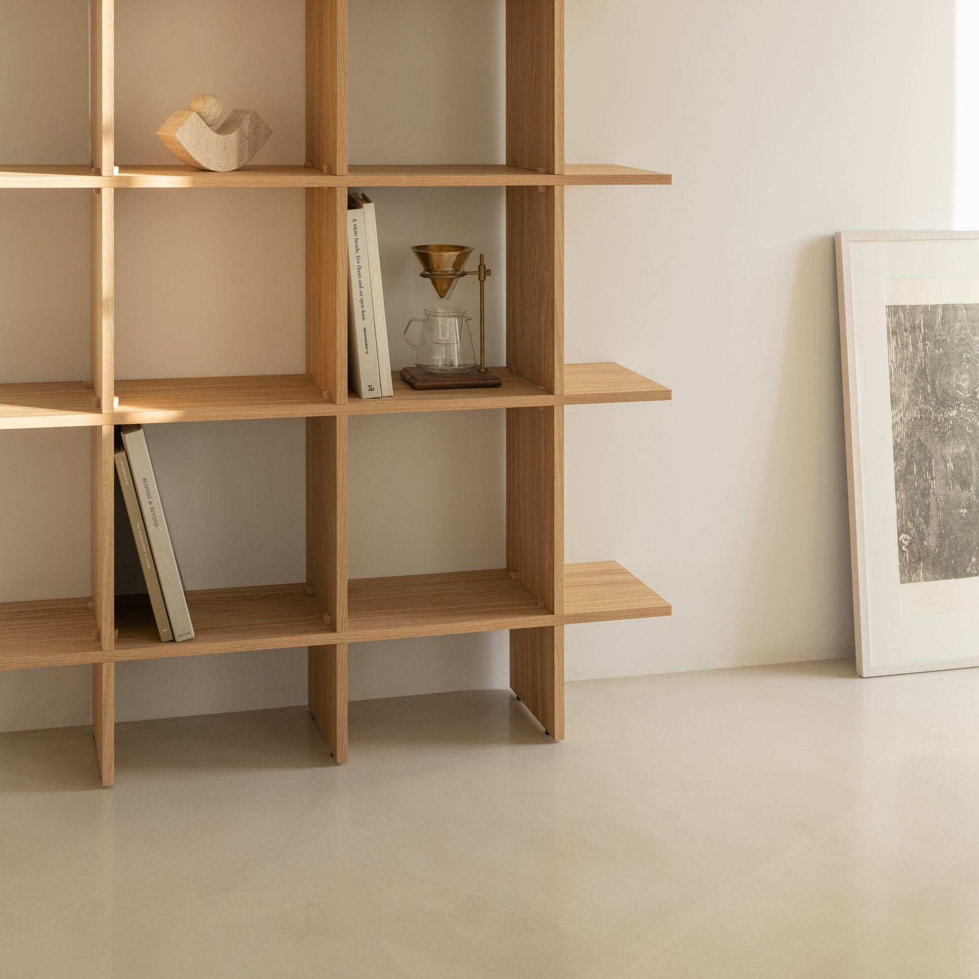 Designer cabinet | Column Cabinet 36 Oak natural light | Studio HENK | 